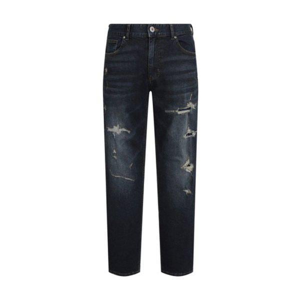 メンズテーパードスリムMトーン救済デニムパンツB255DP164P-DG