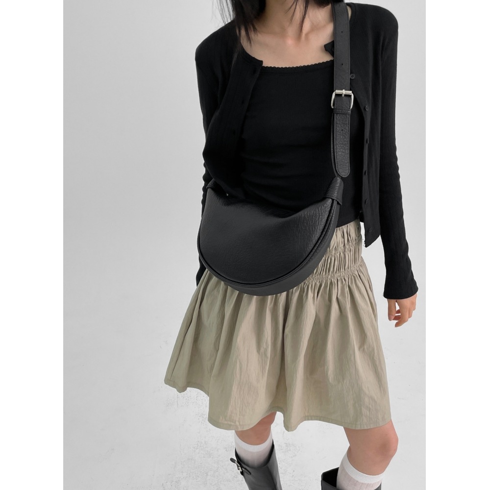 ブラックアップ [秋新品] チェフタレザークロスバッグ