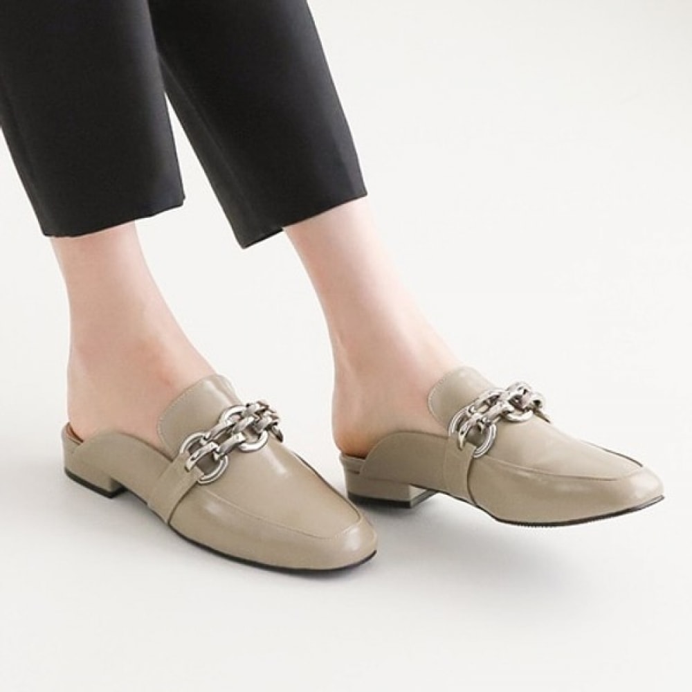 (Ninaspari) 韓国製シルバーダブルチェーンブロワー