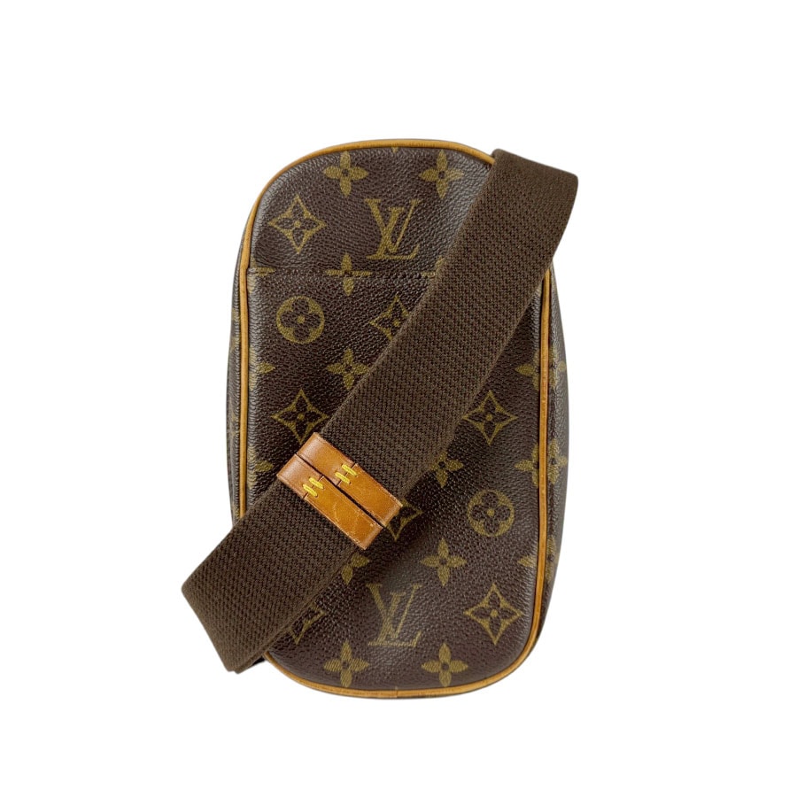 ルイ ヴィトン LOUIS VUITTON ボディバッグ モノグラム ポシェット ガンジュ モノグラムキャンバス ブラウン ユニセックス M51870 z5005
