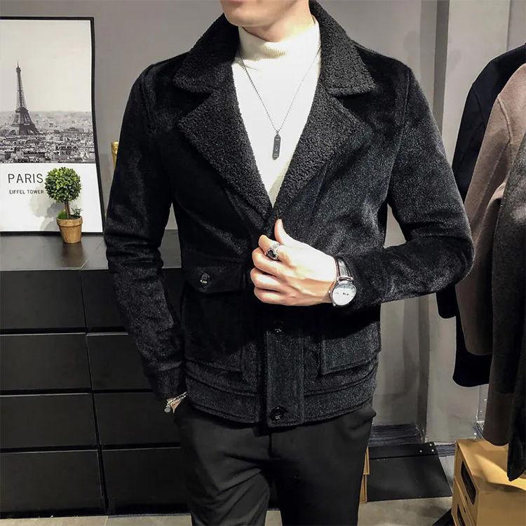 人気商品超目玉 秋冬 メンズ ファーコート 毛皮コート 防寒防風 ショート丈 ファージャケット　フェイクファー メンズコート 通勤　メンズアウター　ジャケット　暖かい