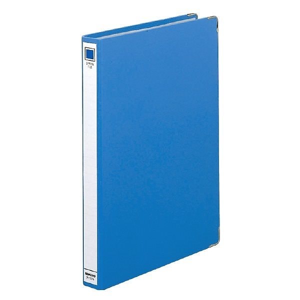 （まとめ買い）スプリングファイル A4縦 20ミリとじ 青 フ-130NB [x5] 5,016円