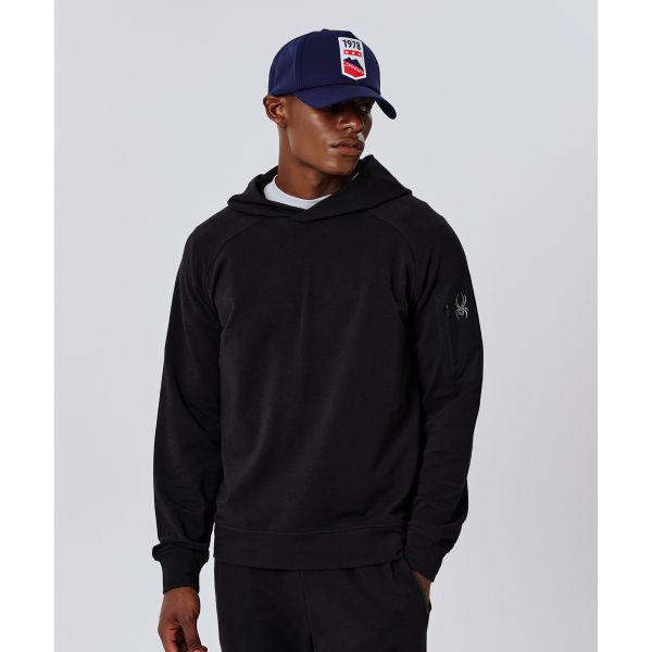 メンズ モーダル ソフト ストレッチ フード SPJFCNHD205MBLK 660069