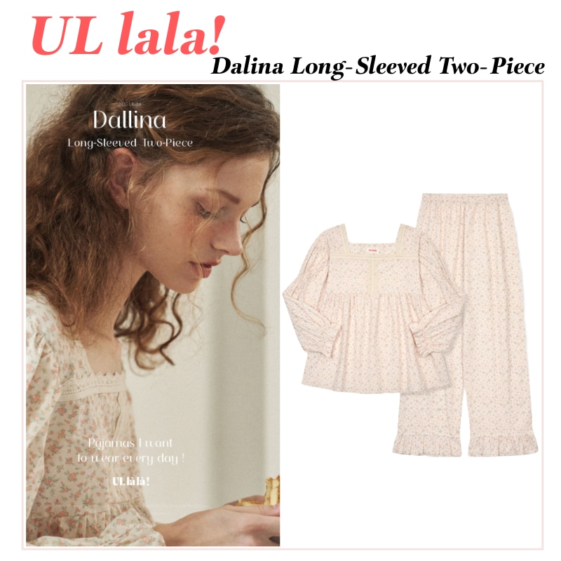 Dalina Long-Sleeved Two-Piece ダリーナ 長袖ツーピース