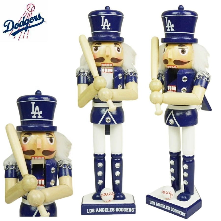 インテリア マスコットMLB NUTCRACKERS くるみ割り人形メジャー リーグ ベースボールマスコット フィギュア フィギアロサンゼルス ドジャース 大谷翔平 ド
