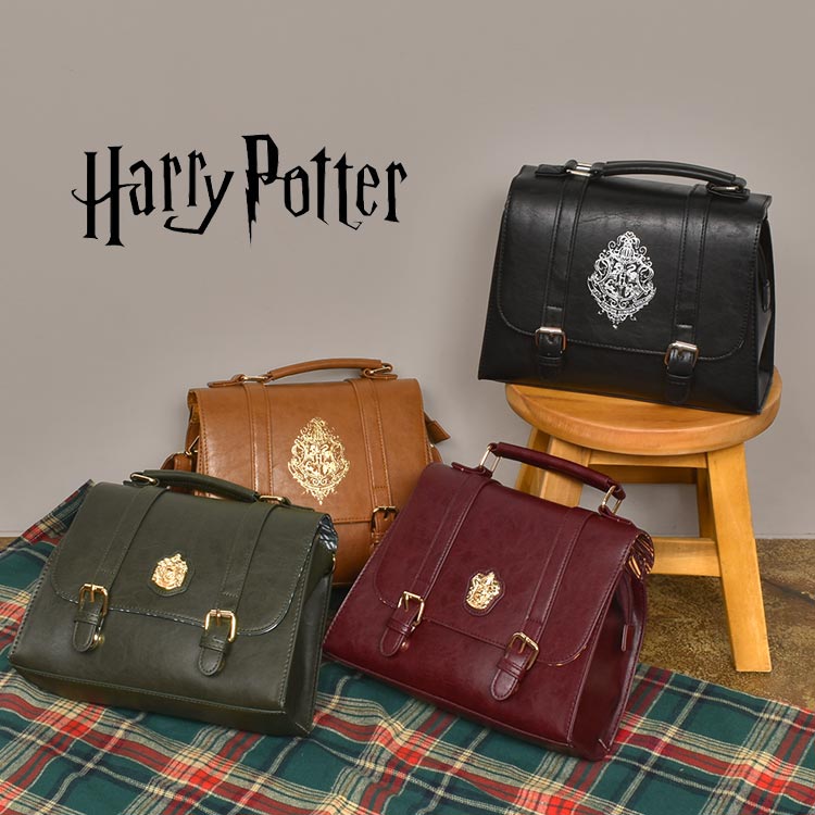 ハリーポッター グッズ サッチェル バッグ レディース メンズ 大人 かわいい ハンドバッグ ハリポタコラボ コスプレ オシャレ ミニリュック 肩掛け ミニサイズ