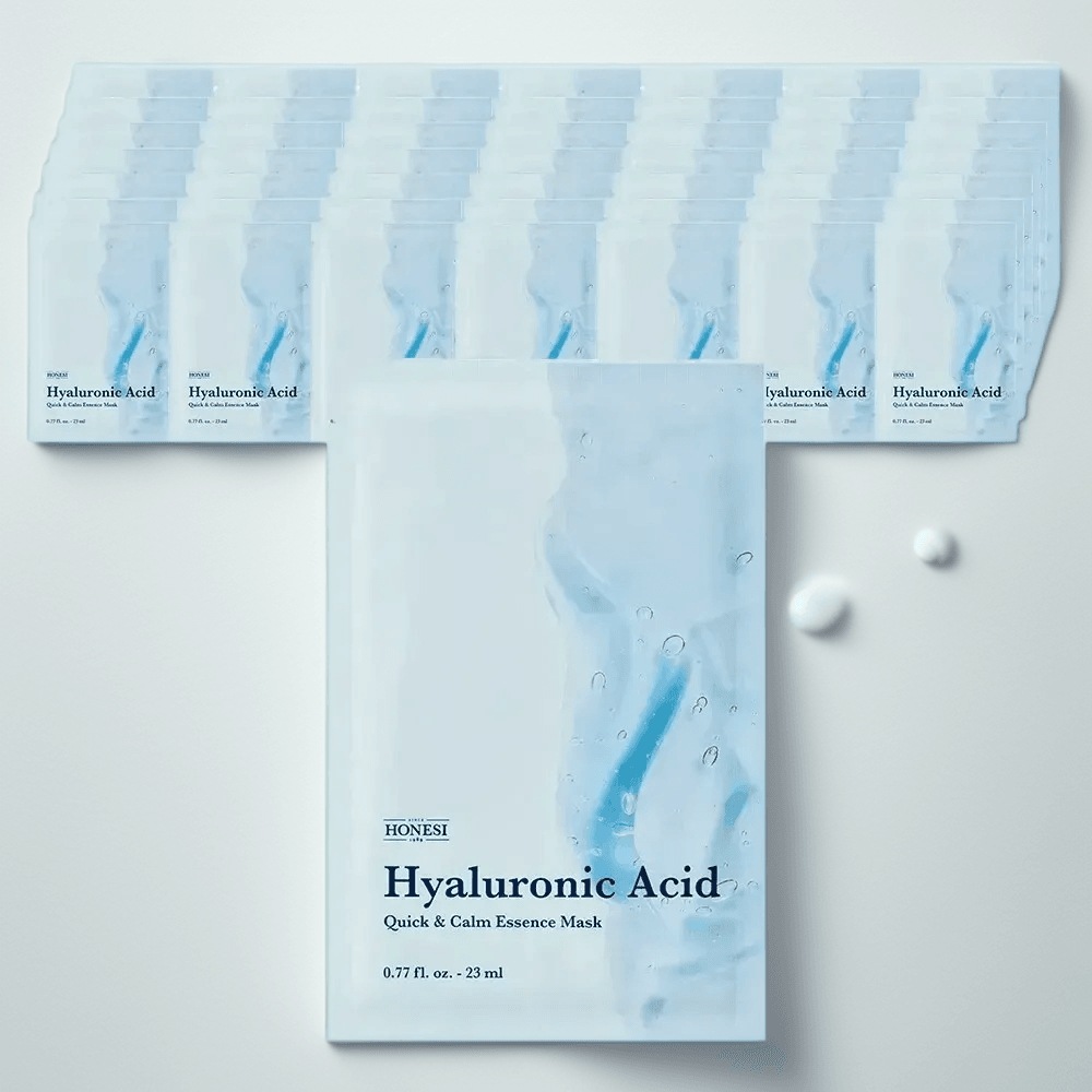 クイック＆カーム ヒアルロン酸シートマスク 23ml×50枚 業務用 保湿・鎮静・毎日ケア 韓国コスメ