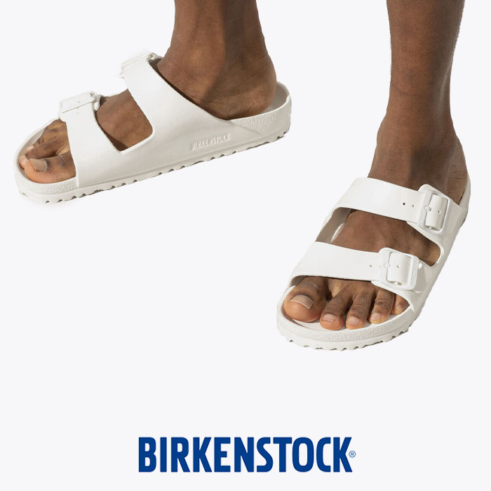 正規取扱店　サンダル Arizona アリゾナ EVA メンズ 26.5 27 28 ホワイト 白 129441 レギュラー regular 幅広 129441