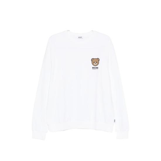 MOSCHINO Men Sweatshirts 4409 A1703 0001 WHITE