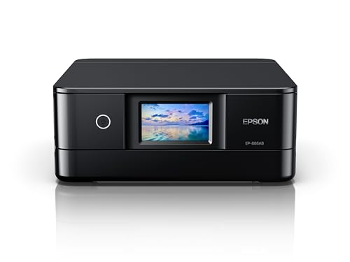 エプソン プリンター A4インクジェット複合機 カラリオ EP-886AB ブラック(黒)