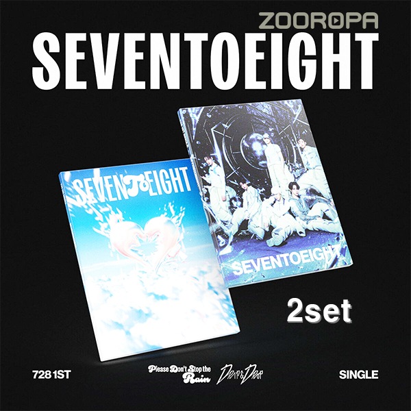 [2종세트] SEVENTOEIGHT 세븐투에잇 SEVENTOEIGHT 1집 싱글