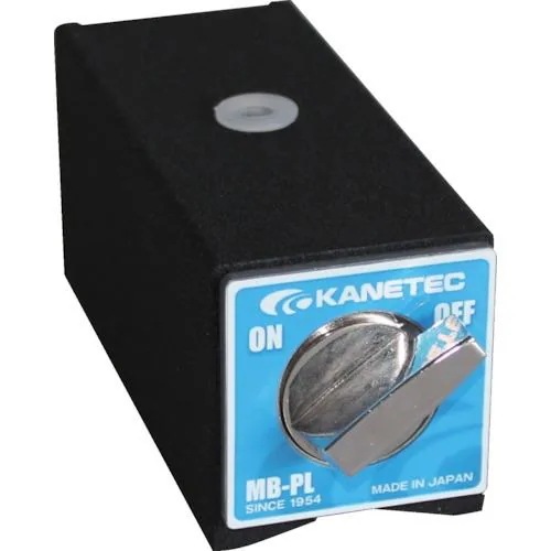 【メーカー直送品】KANETEC マグネットホルダ台 吸着面:底面(V形)・後面 吸着力1300N MB-PL