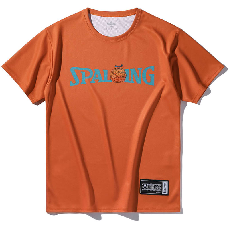 ジュニア Tシャツ ONE PIECE メラメラの実 ロゴ バスケットボール 半袖Ｔシャツ sjt25161p-7200