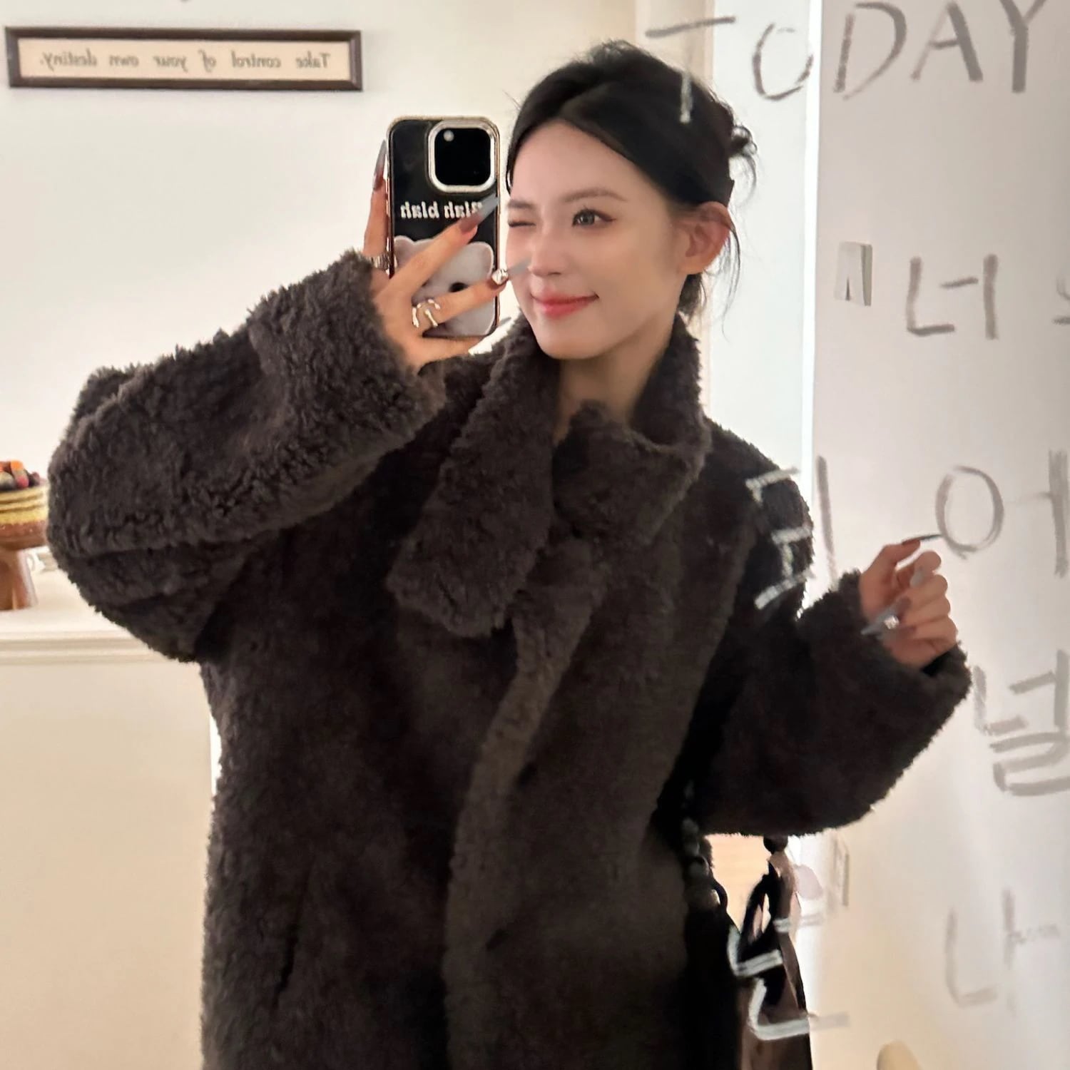 新作 マント アウター フリースジャケット ファッション ウールトップスゆったり 厚手 通学 ファーコート レディース 暖かい 寒さ対策 通勤