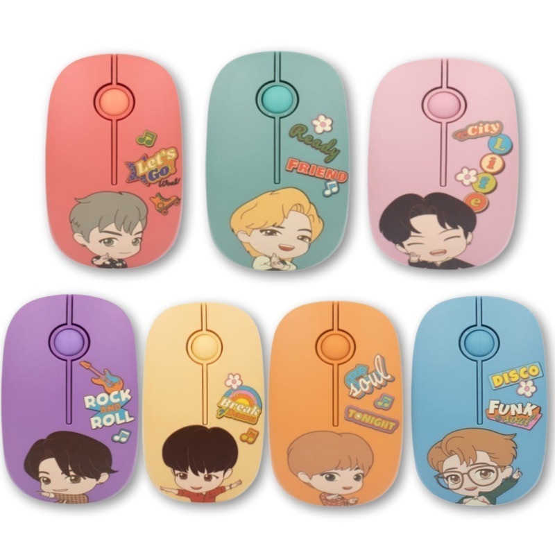 BTS タイニータン ダイナマイト 静音 ワイヤレスマウス