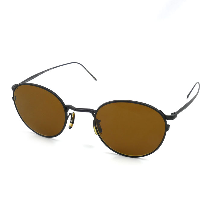OLIVER PEOPLES オリバーピープルズ G.PONTI-4 ジオ ポンティ サングラス ブラウン マットブラック OV1311STG.PONTI-4 ユニセックス 48ロ22 145 中古