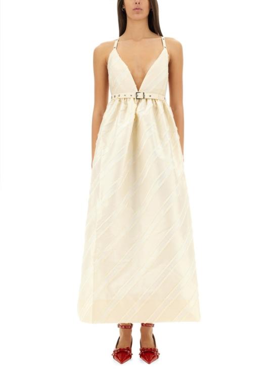 GANNI Women Dresses W0173 135 Neutrals