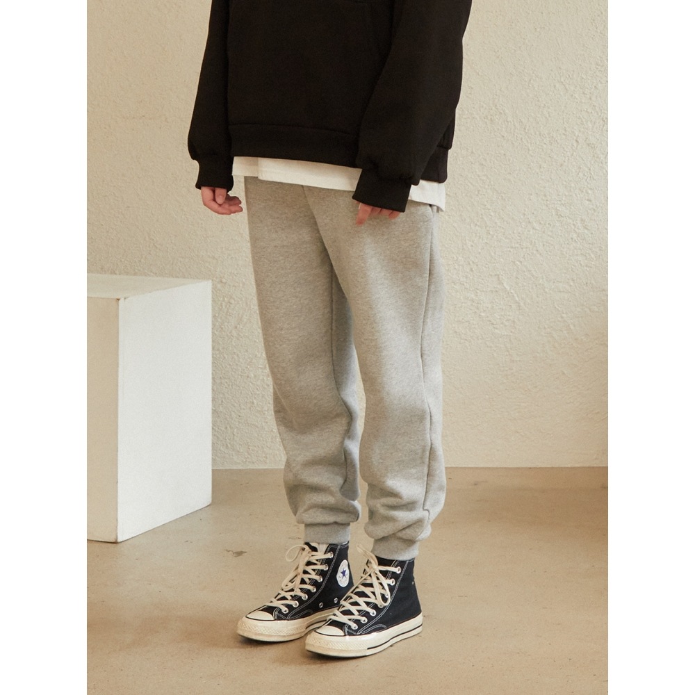 URBANAGEベーシックジョガートレーニングパンツ（起毛裏地）3 Colors