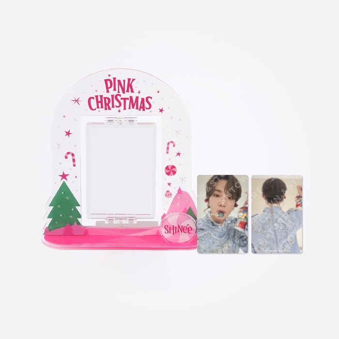 (未開封新品) 2023 PINK CHRISTMAS ACRYLIC TURNING STAND SET SHINee_MINHO ミンホ