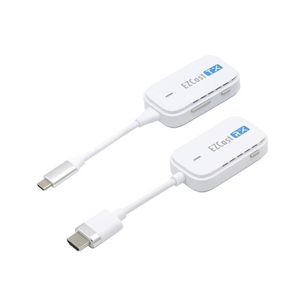 プリンストン1on1 ワイヤレスプレゼンテーション EZCastPocket （ワイヤレスUSB-C to HDMI）送受信機 ホワイトEZCASTPOCKET-C1R1 1個 19,770円