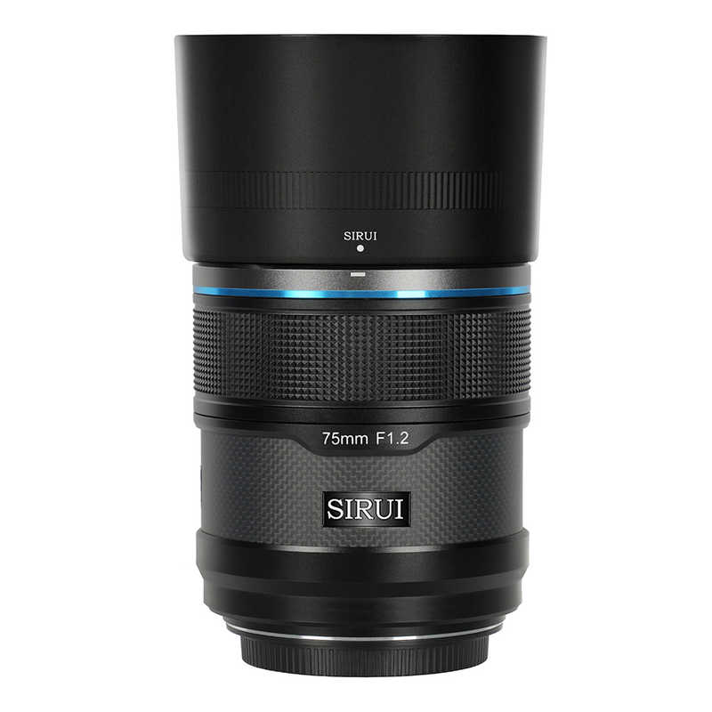 SIRUI　オートフォーカスレンズ F1.2 APS-C 75mm E/ブラック ［ソニーE / 単焦点レンズ］ ブラック　75AS12E-B-JP