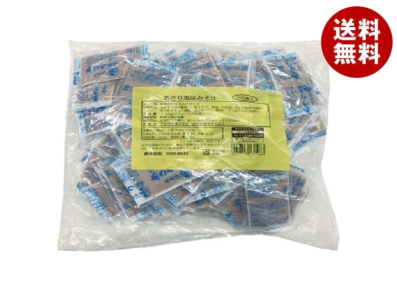マルコメ 業務用生みそ汁 あさり 100食×6袋入
