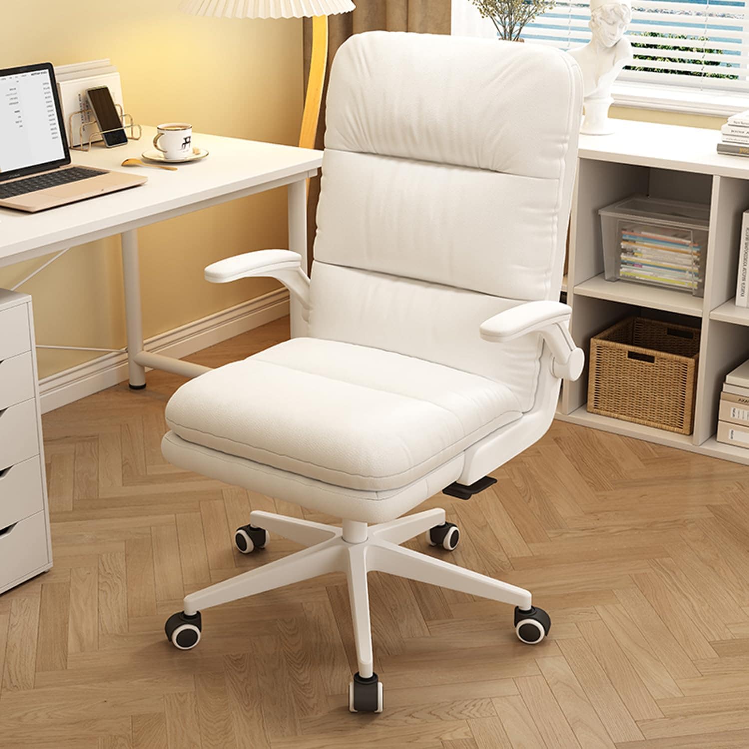 デスクチェア パソコンチェア 在宅 回転椅子 座面昇降 キャスター付き 在宅ワーク 人間工学チェア イス おしゃれ オフィスチェア テレワーク 疲れない 勉強 学習椅子