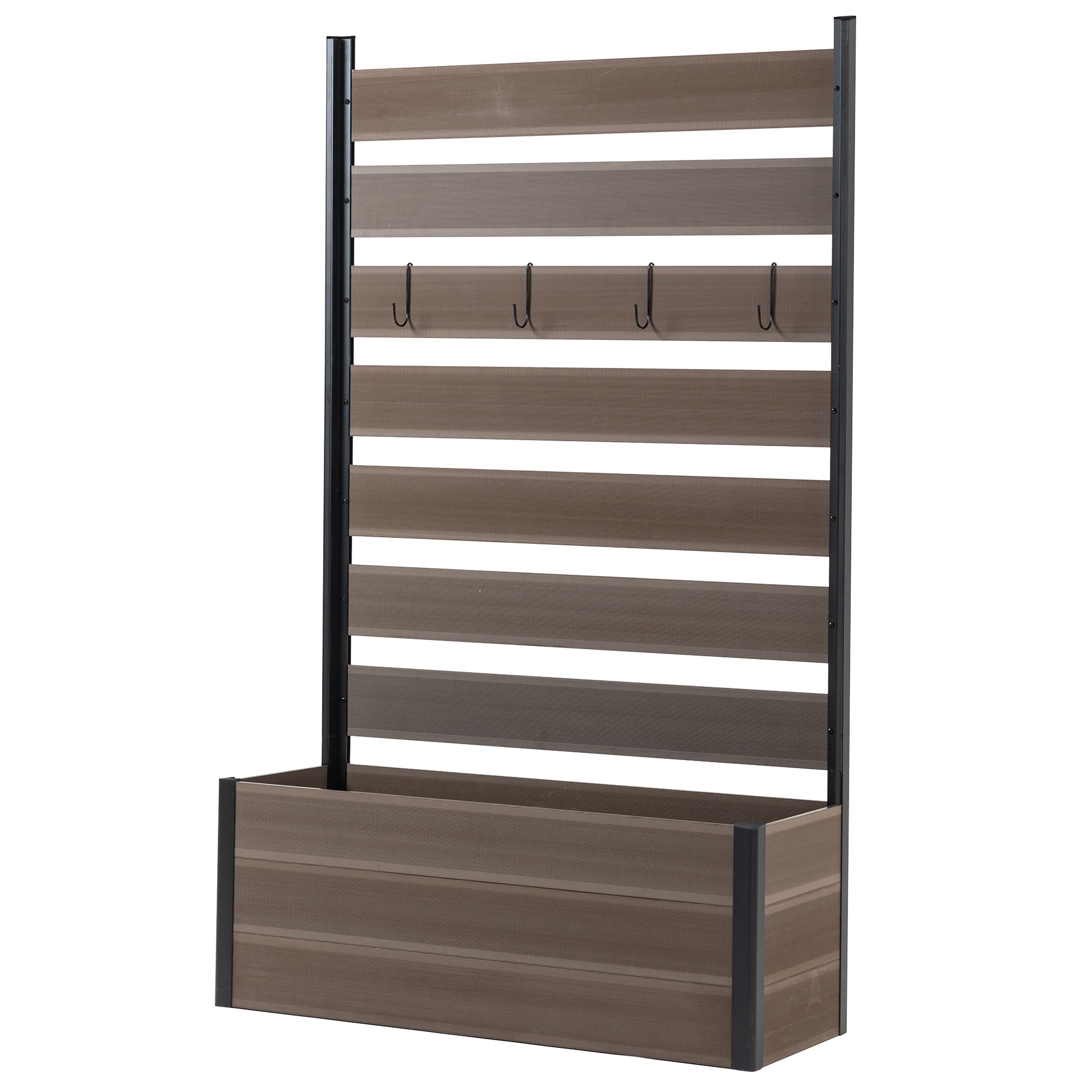 【国内発送,送.料無料】【ナチュラル 90×150cm】ウッドフェンス 目隠し フェンス ウッド 木製 人工木 ボーダーフェンス プランターフェンス ラティス ロータイプ 150 ガーデンフェンス ガ