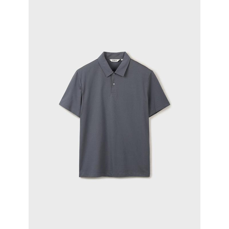 [ヘンダムド] 男性) ソロナクール半袖ボタンTシャツ ABG2TT1101CGR_HDD