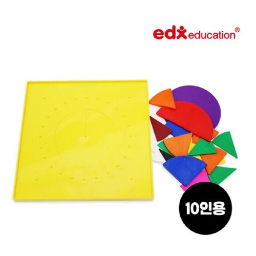 ブレインフォレストEDX両面ジオボード11X11ピン円形24ピン噴水活用セット10人用幼稚園児童家学院教授