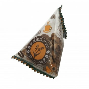 タクマ食品 麦麦スナック　コーヒー味 小袋2400袋（50x12x4個入）