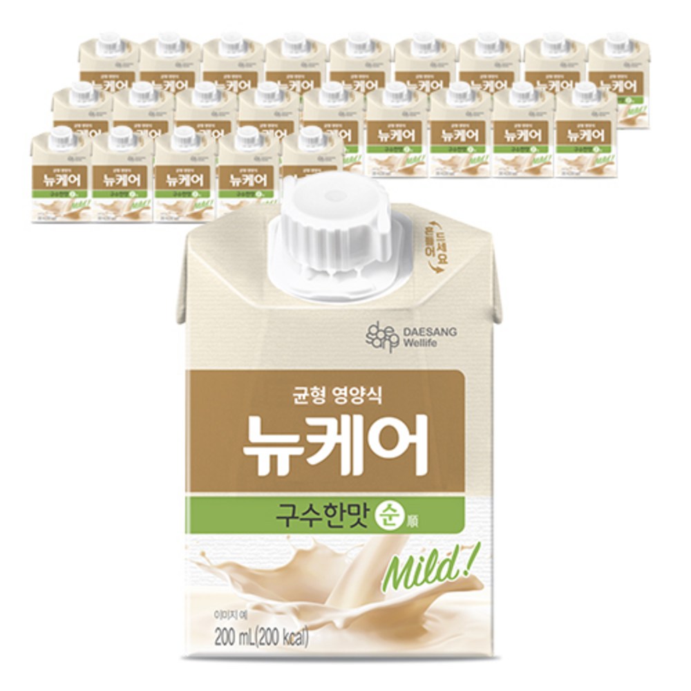新しいケアの口当たりの良い味200ml24個 / タンパク質飲料 / 食事代用 / 健康食品