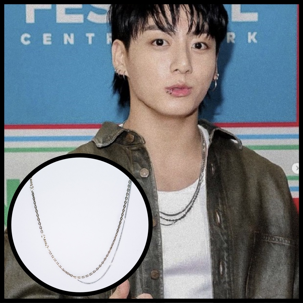 【HARANG】HR 346N NECKLACE ★ BTS ジョングク着用 ネックレス Qoo10] HARANG BTS ジョングク着用 【HARANG】 : 腕時計