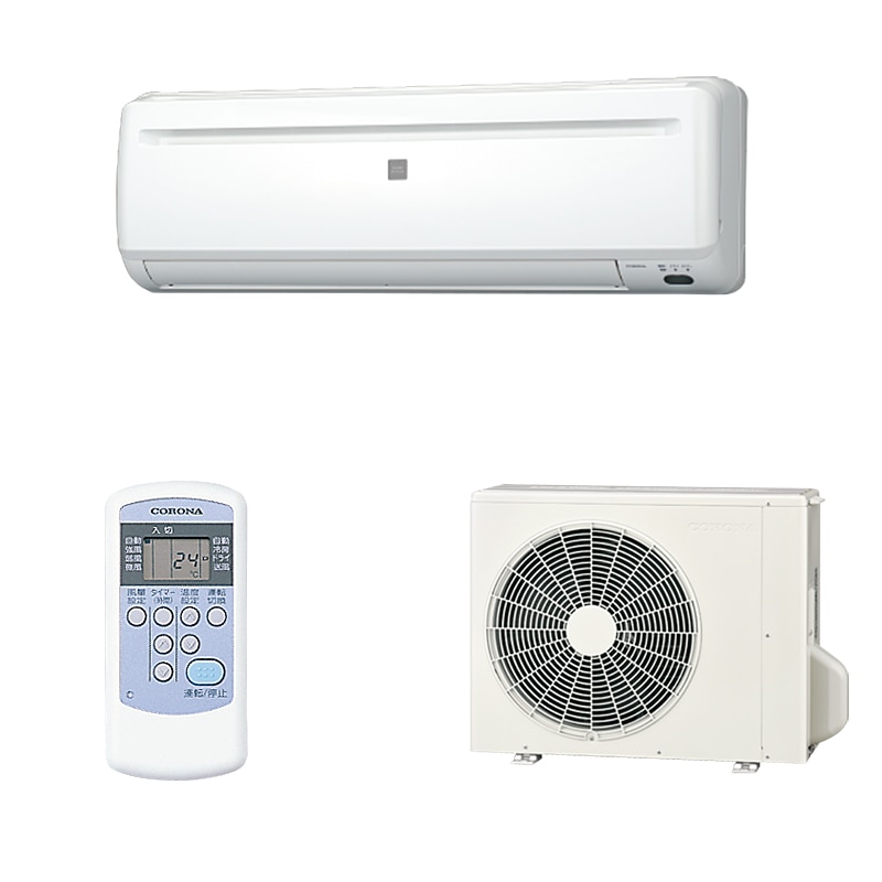 コロナ CORONA エアコン ReLaLa ホワイト 主に6畳用 RC-2225R(W)