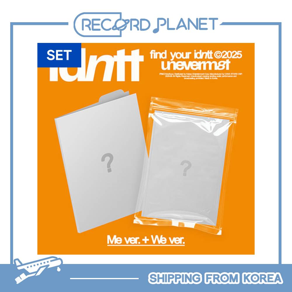 2種セット IDNTT - 1st Mini Album [UNEVERMET]