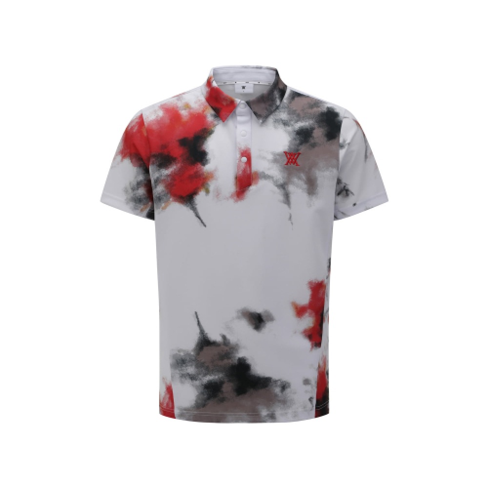 アニューゴルフメンズエアドットショートTシャツ_RE