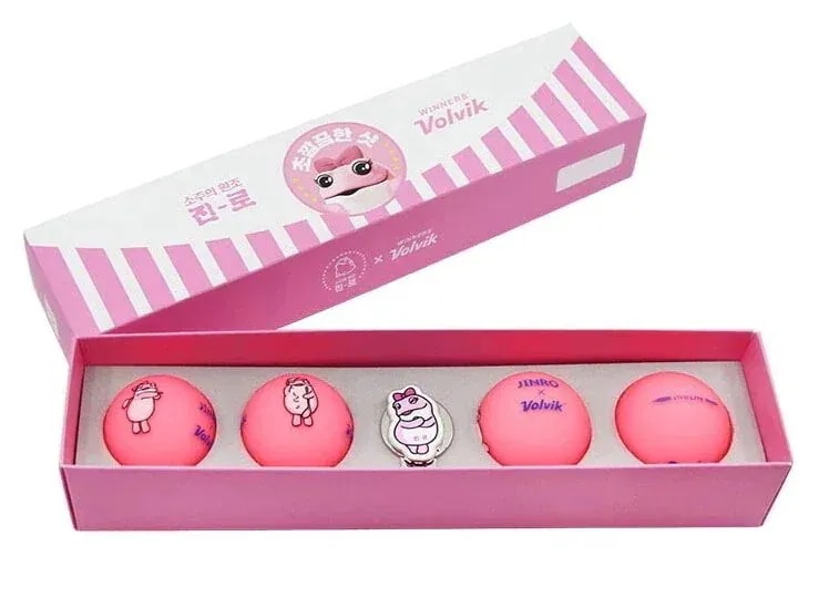 JINRO ボルビック 眞露 ヒキガエル ビビッド ロング 4ピース + ボルマ