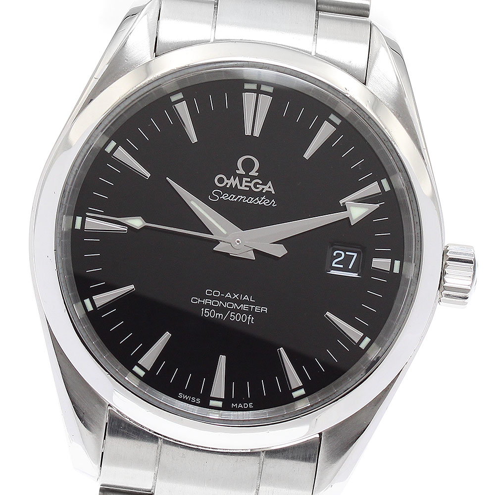 オメガ OMEGA 2503.50 シーマスター アクアテラ コーアクシャル 自動巻き メンズ _877620【中古】