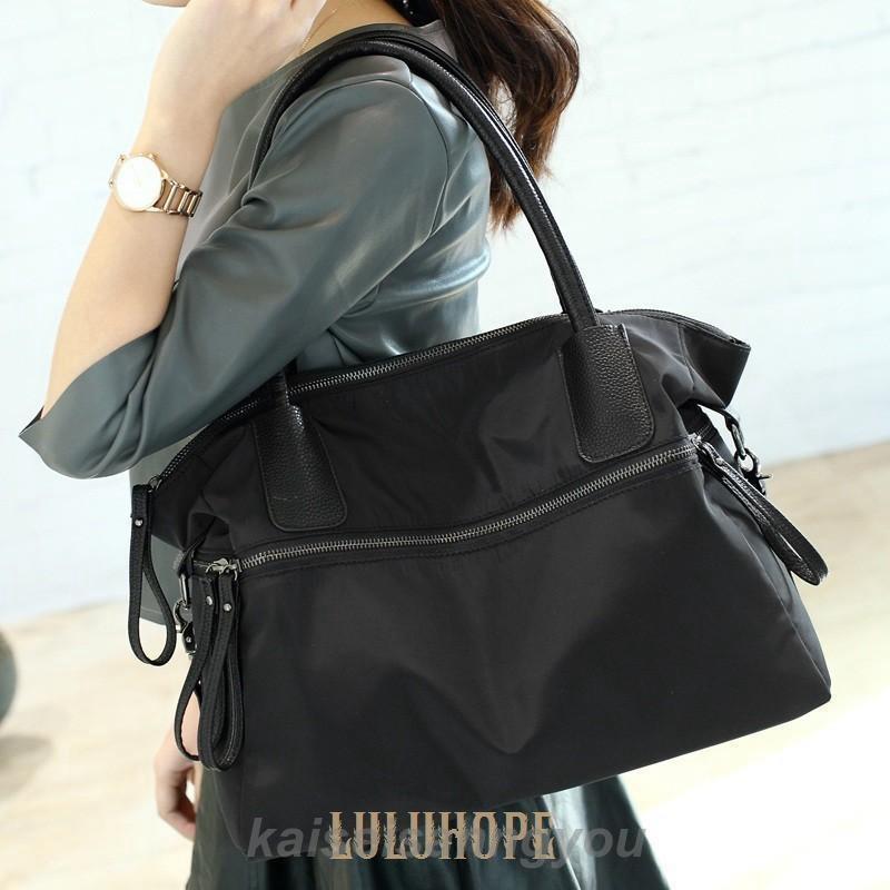 [タイムセール][良い品質]ハンドバッグ レディース A4対応 通勤 軽量 ナイロンバッグ 2way ショルダーバッグ 斜めがけ 軽い 肩掛け 通勤 お出掛け おしゃれ