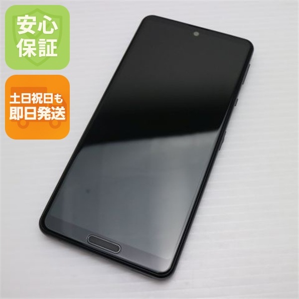 超美品 AQUOS sense 5G SHG03 ブラック 本体 即日発送 土日祝発送OK 50