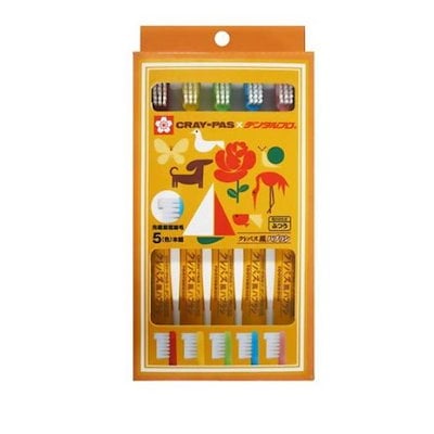 他サイト： デンタルプロ クレパス風ハブラシ 5(色)本入の商品画像