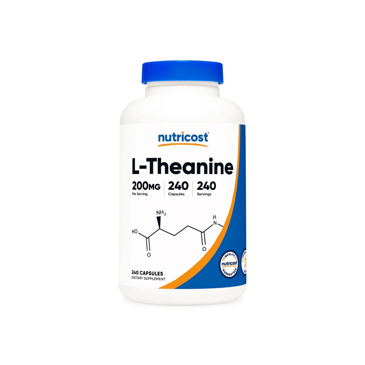 [USA] Nutricost ニュートリコスト L-Theanine Capsules (200 MG) (240 CAP)