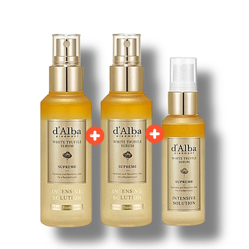[人気セット] ホワイト トリュフ スプリーム インテンシブ セラム 100ml+100ml+スプリーム セラム 50ml セット 6,804円