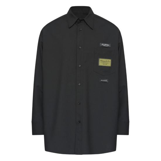 MM6 MAISON MARGIELA Men Shirts M35733 SH0DT0040 900 BLACK