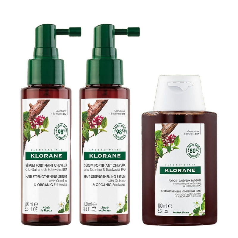 【ラウンジ専用】キニンエーデルワイス頭皮セラム100mlデュオ＋シャンプー100mlプレゼント