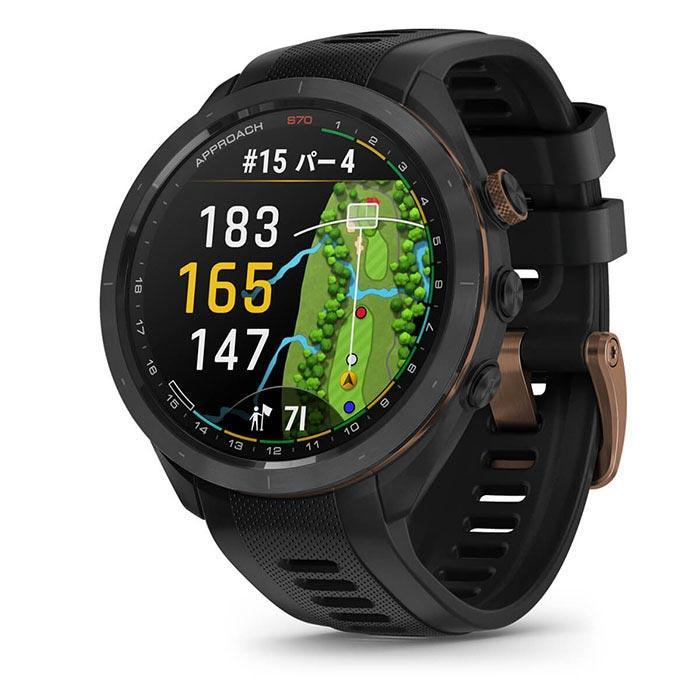 【新品】GARMIN ガーミン ゴルフウォッチ Approach S70 アプローチ 47mm ブラックブロンズ