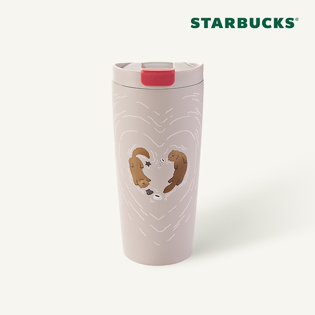 [バレンタインデー プレゼント] SS ラブリーカワウソ フリッパー タンブラー 473ml