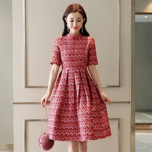 1921.ドレスワンピース 2019 春夏 sale ミディアム エレガント お呼ばれ パーティー 結婚式 披露宴 女子会 レストラン デート 100,000円