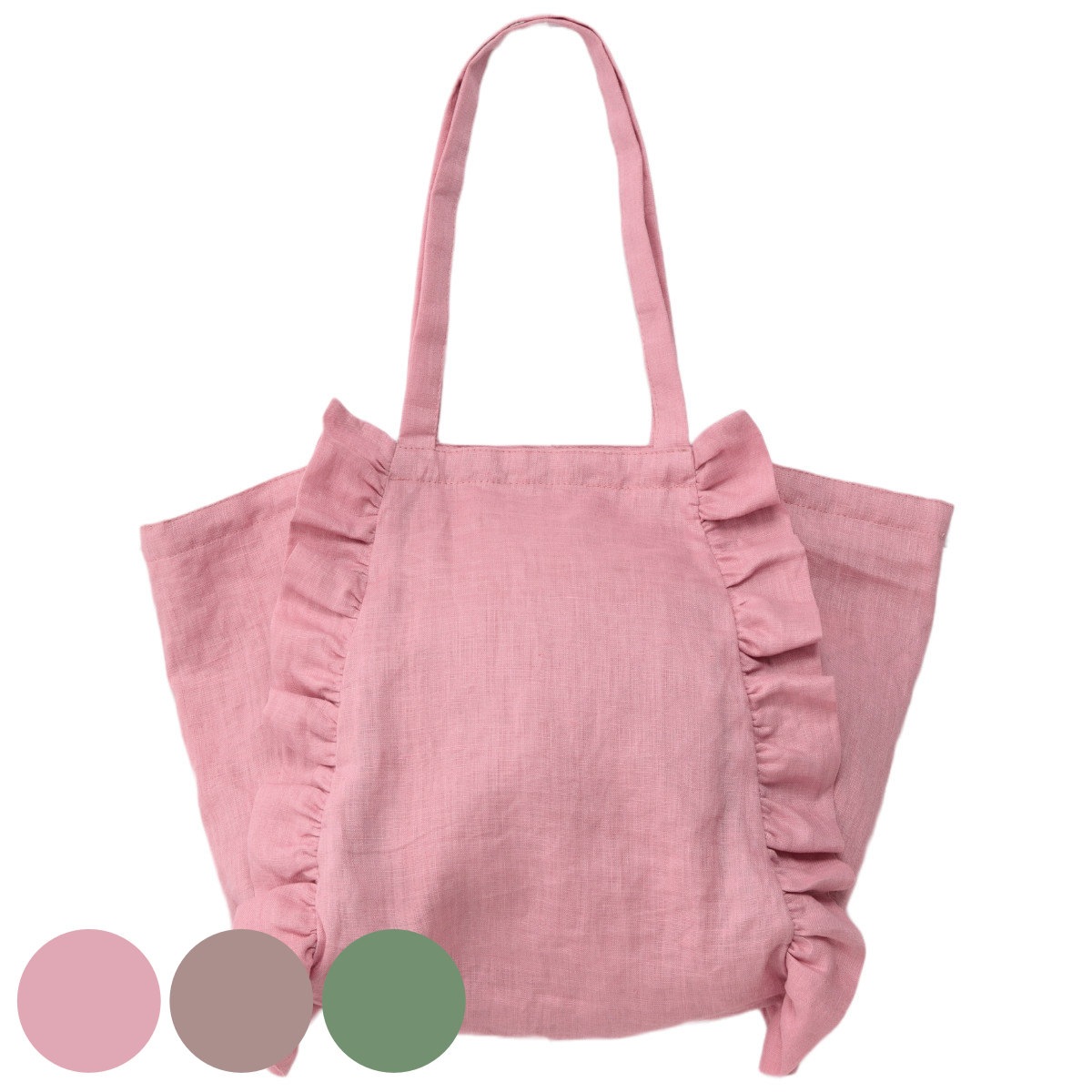 エコバッグ 無地 Linc トートバック ココウォーク トート 鞄 かばん カバン バッグ 肩掛け 手提げ 買い物バッグ マイバッグ リネン 麻 ショッピングバッグ ショルダーバッグ