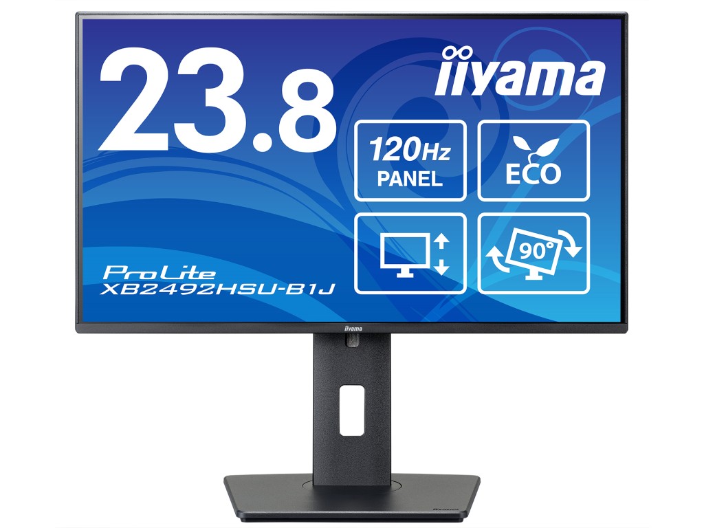 [XB2492HSU-B1J] ProLite23.8型 ワイド液晶ディスプレイ ProLite XB2492HSU-B1J(1920x1080/IPS方式パネル/HDMI/DisplayPort